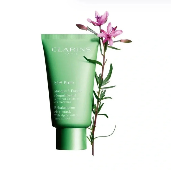 NIB CLARINS SOS Pure Rebalancing Clay Mask - Picture 1 of 2